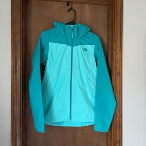The North Face Women’s Resolve Plus Hooded Rain Jacket